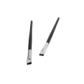 Miniatyrbilde 8 av 8: Blade Makeup Brushes Vinklet tynn øyenbrynsbørste Flat Fin Eyelin black A
