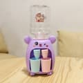 Mini vattendispenser för barn Barn Present e Simulation Cartoo Purple One Size