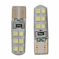 Miniatyrbillede 4 af 5: 10x Xenon White T10 W5W 12-SMD 2835 LED Canbus Fejlfri Silic White