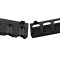 Miniatyrbilde 7 av 8: Fiskestangholdere 6-stangs stativ Vertikal stangholder Veggfeste black one size