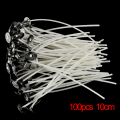 Pikkukuva 2 / 5: 100 kpl Viisi kokoa 8/10/12/15/20 cm kynttilänjalat Cotton Cor 10CM