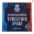Miniatyrbillede 1 af 8: SubZero Seven GP-Ultimate 12,8W/MK Thermal Pad CPU/GPU-grafik F 3mm