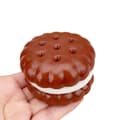 Squishy Sandwichkakor Leksak Långsamt Stigande Sensorisk Fidget Brown
