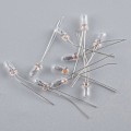 Miniatyrbillede 5 af 5: 25 STK 5 mm 4 mm 3 mm klar 12V minipære af hvede risløg Switchc 25Pcs 4MM