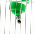 Pikkukuva 5 / 5: 3 kokoa muovinen riippuva hamsteri marsu vesipullo annostelija Blue M