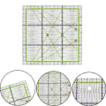 Miniatyrbilde 2 av 5: 15*15cm Gjennomsiktig quilting sy patchwork linjal tingverktøy t