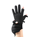 Miniatyrbilde 5 av 8: Termiske hansker for menn Black L