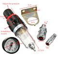 Pikkukuva 3 / 5: 1/4'''''''' Ilmakompressorisuodatin Vedenerotin Trap Tools Ki Black