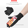 Miniatyrbilde 7 av 8: Termiske hansker for menn Black L