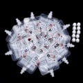 Miniatyrbillede 3 af 5: 10x Halloween Cosplay drikkeposer Blodpose Rekvisitter Zombie Bever White One Size