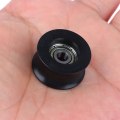 Miniatyrbillede 5 af 8: Sort 5*26*13 Lejer Remskive U-formet rille 14mm Diameter Tra Black onesize