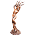 Miniatyrbillede 8 af 8: 1 stk Resin Forest Goddess Have Statue Have Håndværk Deco A one size