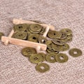 Miniatyrbilde 7 av 8: 50 stk Tradisjonelle Feng Shui-mynter Fortune Lucky Wealth-smykker A 25mm
