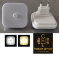 Pikkukuva 2 / 5: Yövalo EU-liittimellä Smart Motion Sensor -LED-seinälamppu Warm White