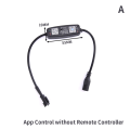 Miniatyrbilde 1 av 5: WS2812B Controller Bluetooth Music for LED Strip Light USB APP A