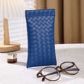Vævet Brille Opbevaring Taske Briller Pouch Solbriller Box Eyewear Blue onesize