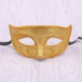 Miniatyrbilde 6 av 8: Maskerade masker for par venetiansk kvinne blonder menn PP Cosplay Silver ONESIZE