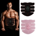 Miniatyrbilde 2 av 5: Muskelstimulator Abdominal Exerciser Slanking Elektrisk Abdome Black