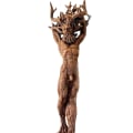 Miniatyrbillede 4 af 8: 1 stk Resin Forest Goddess Have Statue Have Håndværk Deco A one size