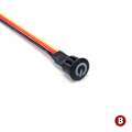Miniatyrbillede 1 af 5: Smart Home Touch Sensor Knap Dæmpbar Controller 13mm Switch Muticolor B