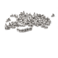 Miniatyrbilde 4 av 5: 100 stk PC-deksel Harddisk Precision PSU 6/32" Hex Scre Silver 100Pcs