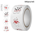 Miniatyrbillede 7 af 8: 500 stk Tak for dit køb Stickers Scrapbog Gracia A3 A3