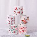 Miniatyrbillede 5 af 5: 3 Stk Julebordsserviet Home Julemandsbadekartoiletrulle P White ONESIZE