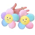 Pikkukuva 3 / 5: Pehmoavaimenperät e Sun Flower auton avaimenperä Uusi auringonkukkapehmo Multicolor onesize
