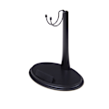 Miniatyrbillede 1 af 5: 1/6 Skala Handling Figur Base Display Stand U Type til varmt legetøj Black 1pc