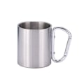 Miniatyrbilde 6 av 8: 220 ml reisevannflaske i rustfritt stål kopp reisekrus med H Black 220ml