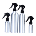 Miniatyrbillede 3 af 5: 50-500ML aluminiumsflaske tomme sprayflasker Pumpesprøjte Fin Metal 4(500ml)