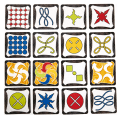 Miniatyrbild 7 av 7: Jungle Board Game Brown Wood Token Run Fast Pair Forest Speed ​​P A onesize