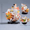 Pikkukuva 5 / 5: 1kpl One Piece Going Merry Thousand Sunny Grand Pirate Ship Acti Multicolor 2#