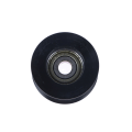 Miniatyrbillede 4 af 8: Sort 5*26*13 Lejer Remskive U-formet rille 14mm Diameter Tra Black onesize