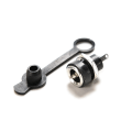 Miniatyrbild 3 av 5: 1 st Vattentät 5,5 x2,1 mm DC-uttag Power Plug hona Mon Black 1pc