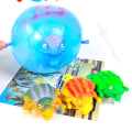 Pikkukuva 4 / 5: 5 kpl Lelu Antistress puhallettava eläinlelu pehmeä palloilmapallo T Random Color one size