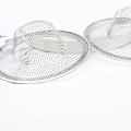 Miniatyrbillede 7 af 8: 2 stk. Badeværelsesafløbsfilter i rustfrit stål til brusehår Silver 9CM