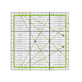Miniatyrbillede 1 af 5: 15*15cm Transparent quiltning syning patchwork lineal værktøj t