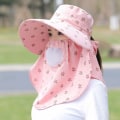 Miniatyrbilde 2 av 8: Kvinnelig sommersolhatt UV-beskyttelse Avtakbar ansiktsnetting hals Fl Khaki one size