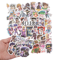 Miniatyrbilde 5 av 5: 50 stk Jojos Bizzare Adventure Stickers For Motorsykkel Laptop Bi One Size
