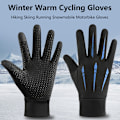 Pikkukuva 2 / 8: Winter Touch Gloves Kylmävedenpitävät Moottoripyörän pyöräilyhanskat Gray ONESIZE