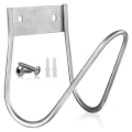 Pikkukuva 1 / 8: Metallinen puutarhaletkun pidike Silver one size