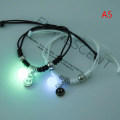 Pikkukuva 1 / 8: 1Pari Luminous Star Moon Cat Rannekoru Pariskunta Charm Käsintehty Adj A5 One size