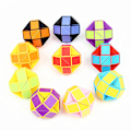 Pikkukuva 5 / 5: 1 kpl 3D Magic Cube Kid Opetus magic käärme viivain Rubic Cube White 1#