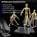 Trehövdad Soul-lämplig displayfäste för HG1/144 modell Ha A 1set