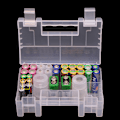 Miniatyrbilde 3 av 5: Plast Batteriboks Oppbevaringsboks Holder Organizer for AA AAA C one size