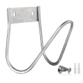 Pikkukuva 2 / 8: Metallinen puutarhaletkun pidike Silver one size