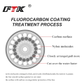 Miniatyrbillede 3 af 8: 100M fluorcarbon belægning fiskeline 4.136LB-34.32LB Carbon F 0.8# one size