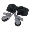 Miniatyrbild 4 av 5: 1 par A08 resväska Bagagebyte Hjul Swivel Mute Dua 4（small gray）