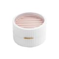 Macaron Bärbar Smyckeskrin Tillbehör Förvaringslåda-Vit